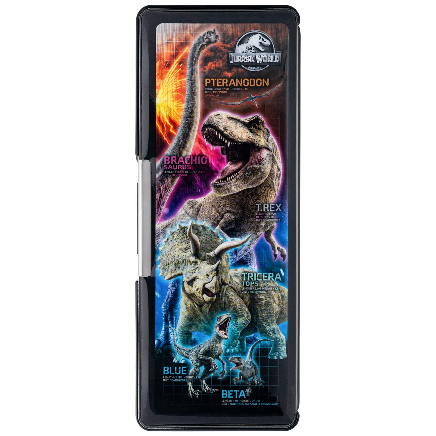 Showa Note Jurassic World Hologram Pencil Case 177527001