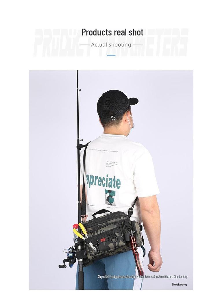 Multi-functional Waterproof Fishing Gear Storage Waist Pack