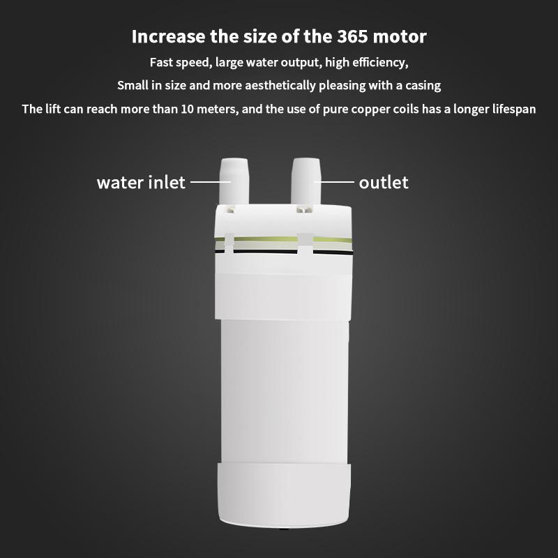 Wasserspender mit USB-Stromversorgung und selbstansaugender Pumpe Balkonbewässerung Wasserpumpe Fischwasserpumpe