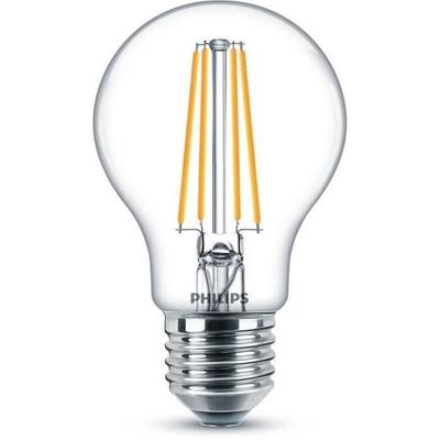 PHILIPS LED Classic 60W Standard E27 Warm White Not Dimmable Pack of 2