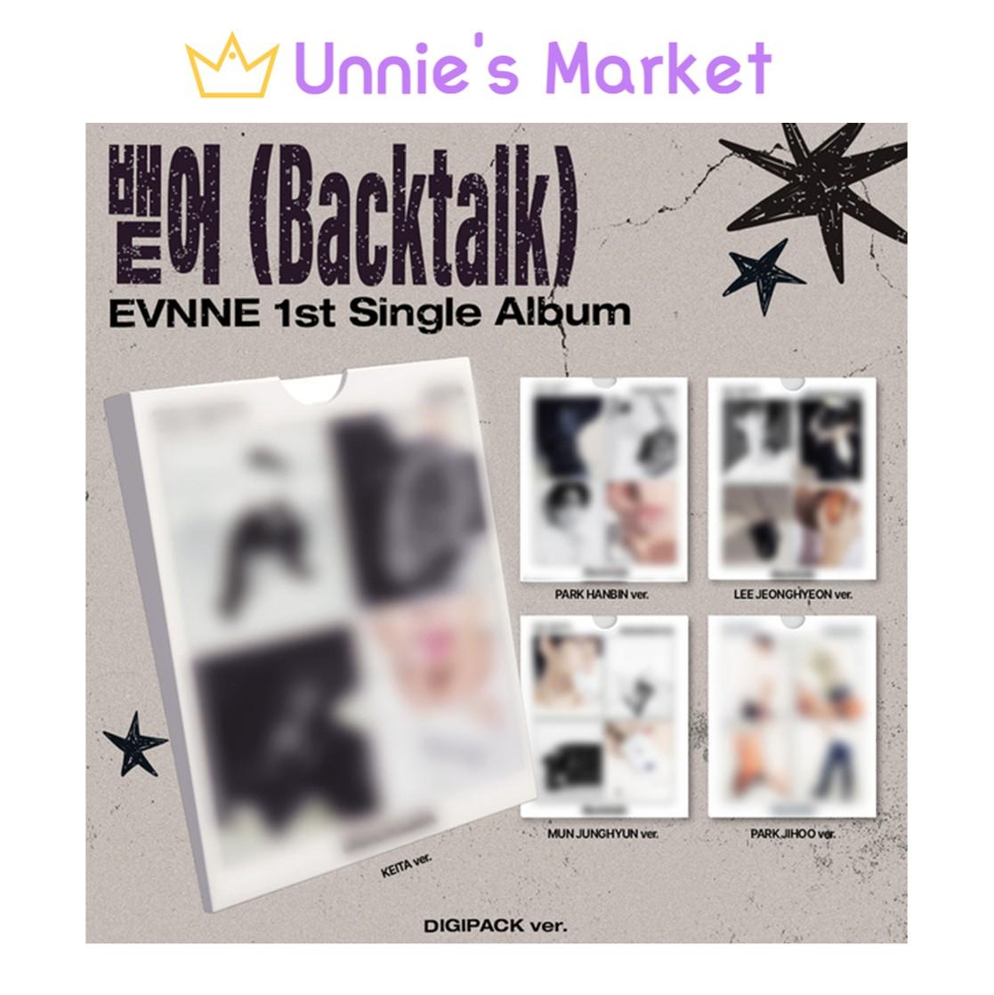 EVNNE [Backtalk] Digipack ver. / 1-й сингл-альбом + подарок в подарок Random ver. 1EA