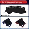 Dashboard Cover Dash Mat for Tesla Model S 2012~ Pad Cushion Sun Nonslip Parasol Accessories 2013 2014 2015 2016 2017 2018
