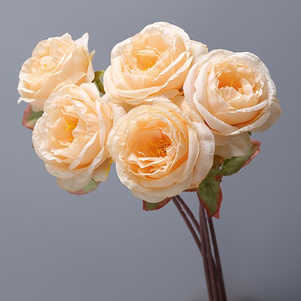 

Большие искусственные розы шелковые цветы реалистичные розы букет длинный стебель искусственная роза на День святого Валентина домашняя композиция свадьба 1Pc