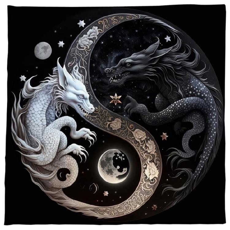 

Board Game Pad Astrological Oracles Table Cover Card Mat Divinations Tablecloth 351 50x50cm