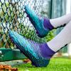 Football Shoes 35-48 Unisex Football Boots Labes Long Nail Outdoor Sports Training Children's Football Sneakers