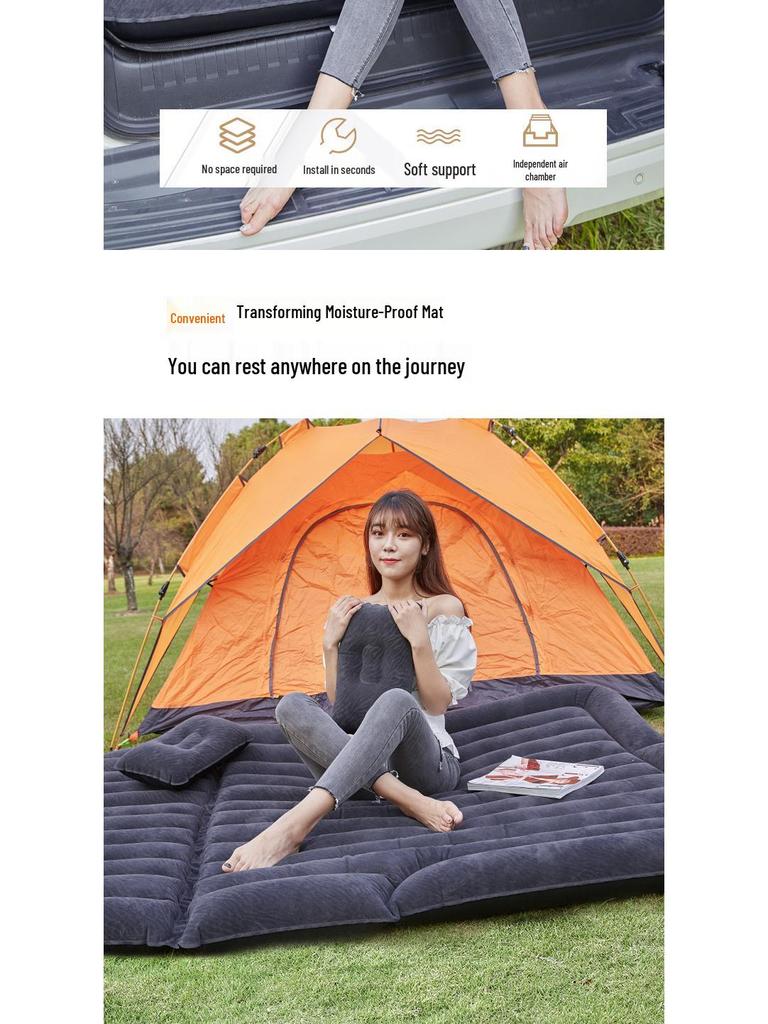 Beijing Hyundai Santa Fe ix25 ix35 Tucson SUV Kofferraum aufblasbare Schlafmatratze