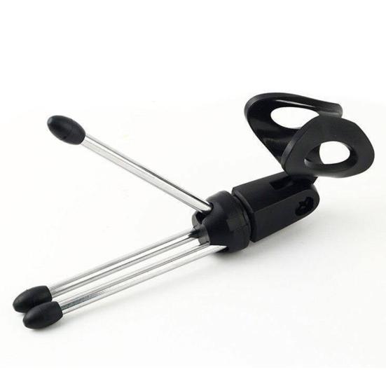 Adjustable Anti-slip Desktop Table Microphone Mount Tripod Holder with Clip