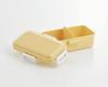 Skater Antibacterial Bento Box with Soft Dome Dull Made In Lid, 530ml, Yellow, Japan, PFLB6AG-A