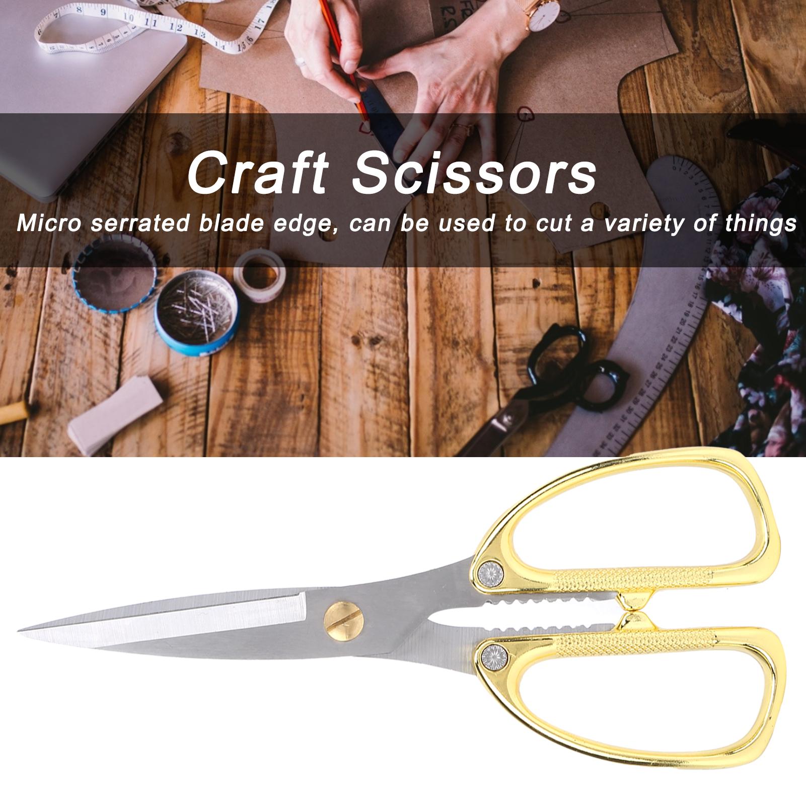 Stainless Steel Scissors Heavy Duty Multipurpose Tool Shears with Zinc Alloy Handle