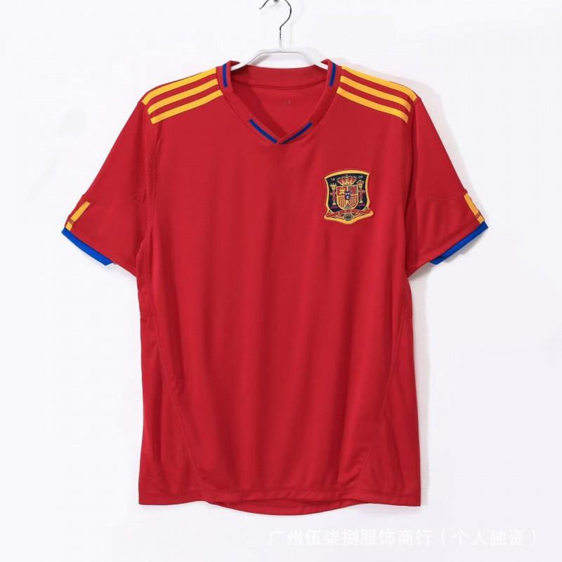 Klassiek Retro Voetbalshirt Korte Mouw Team Sport Training Kleding