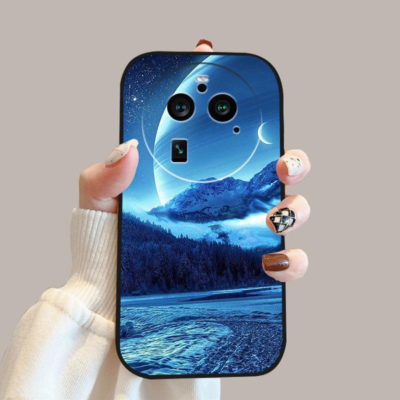 Soft Case For Oppo Find X6 Pro 5G Coque PGEM10 TPU Silicone Phone Cover For OPPO FIND X6 Cases FindX6 Cute Cartoon Bumper Cases
