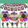Roblox Kids Boys Birthday Party Supplies Elegant Banner Balloon Cake Topper Set