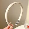 Colorful Plaid Small Hairband for Women, All-match Hairpin for Summer, High-end Hair Bun