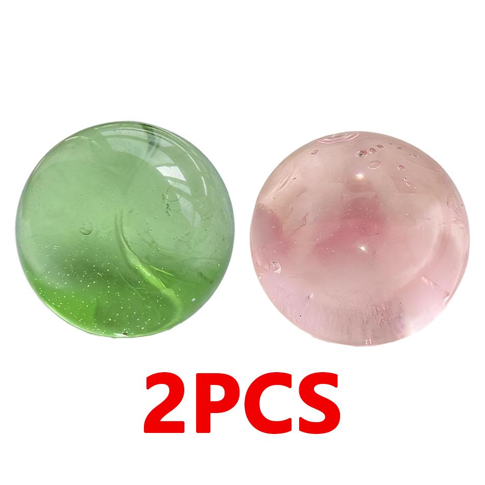 1-3 uds Juguete Blandito de Maltosa Mochi Anti Estrés Fidget Juguete Suave Transparente Simulado Neadoh Rebote Rápido Relajación de Manos Regalo