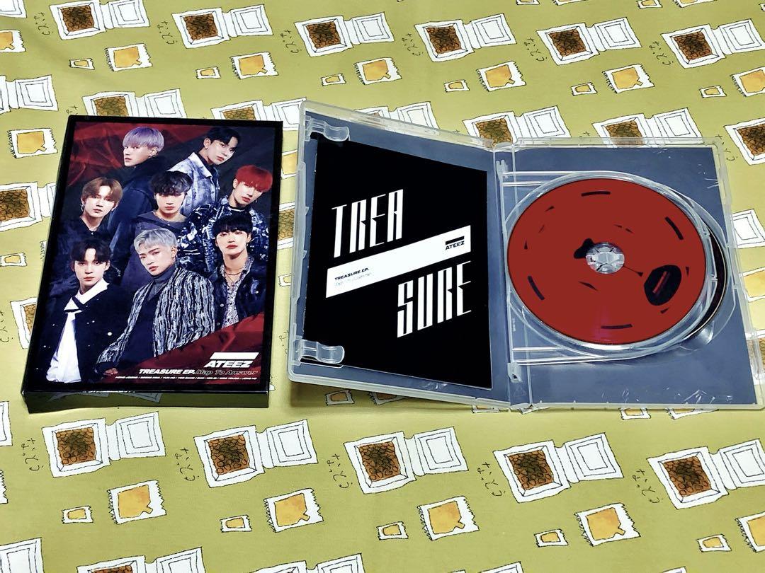 

[USED] ATEEZ TREASURE EP. Map To Answer ATINY Edition