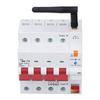 Smart Circuit Breaker for   4P 63A Metering Circuit Breaker with Timer   Mobile APP Remote Control
