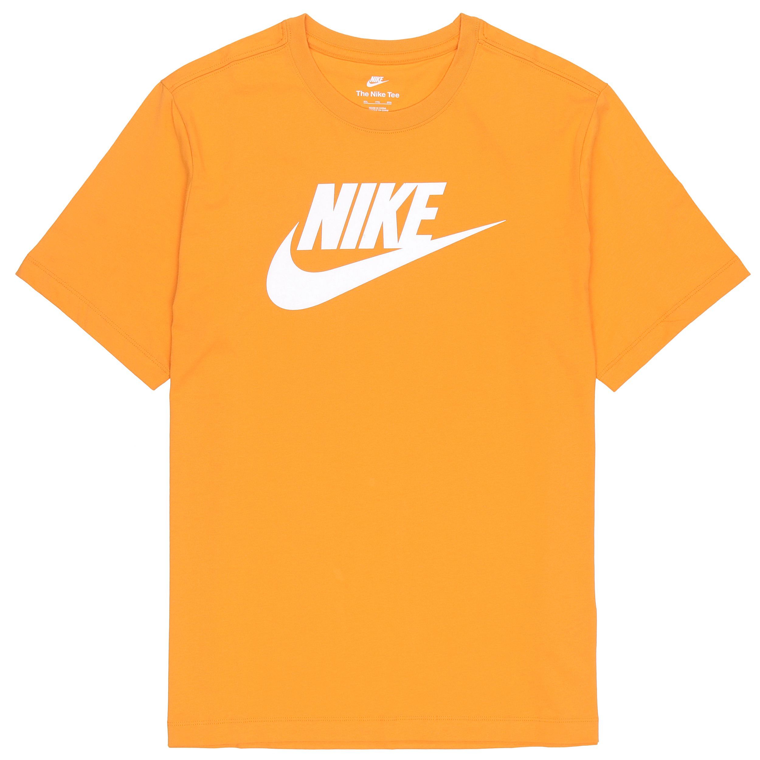 

Мужская футболка с круглым вырезом и логотипом Nike Alphabet, желтая AR5005-887 XL
