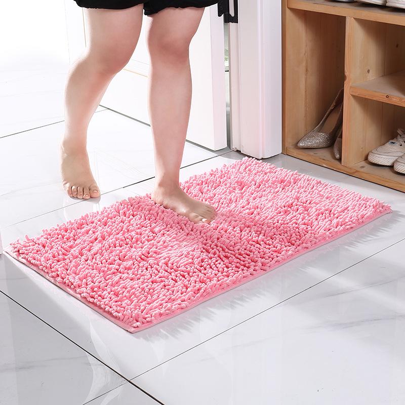 Chenille Absorbent Anti-Slip Floor Mat for Bedroom, Kitchen, Living Room, Bathroom Entrance