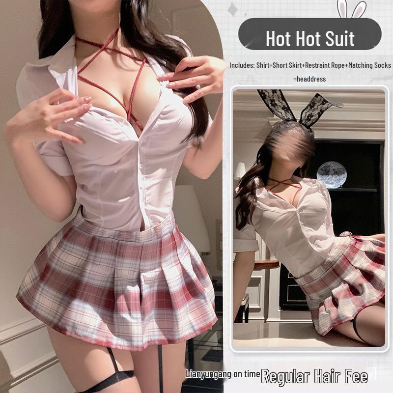 Sexy Evening Fun JK Secretary Pajama Set