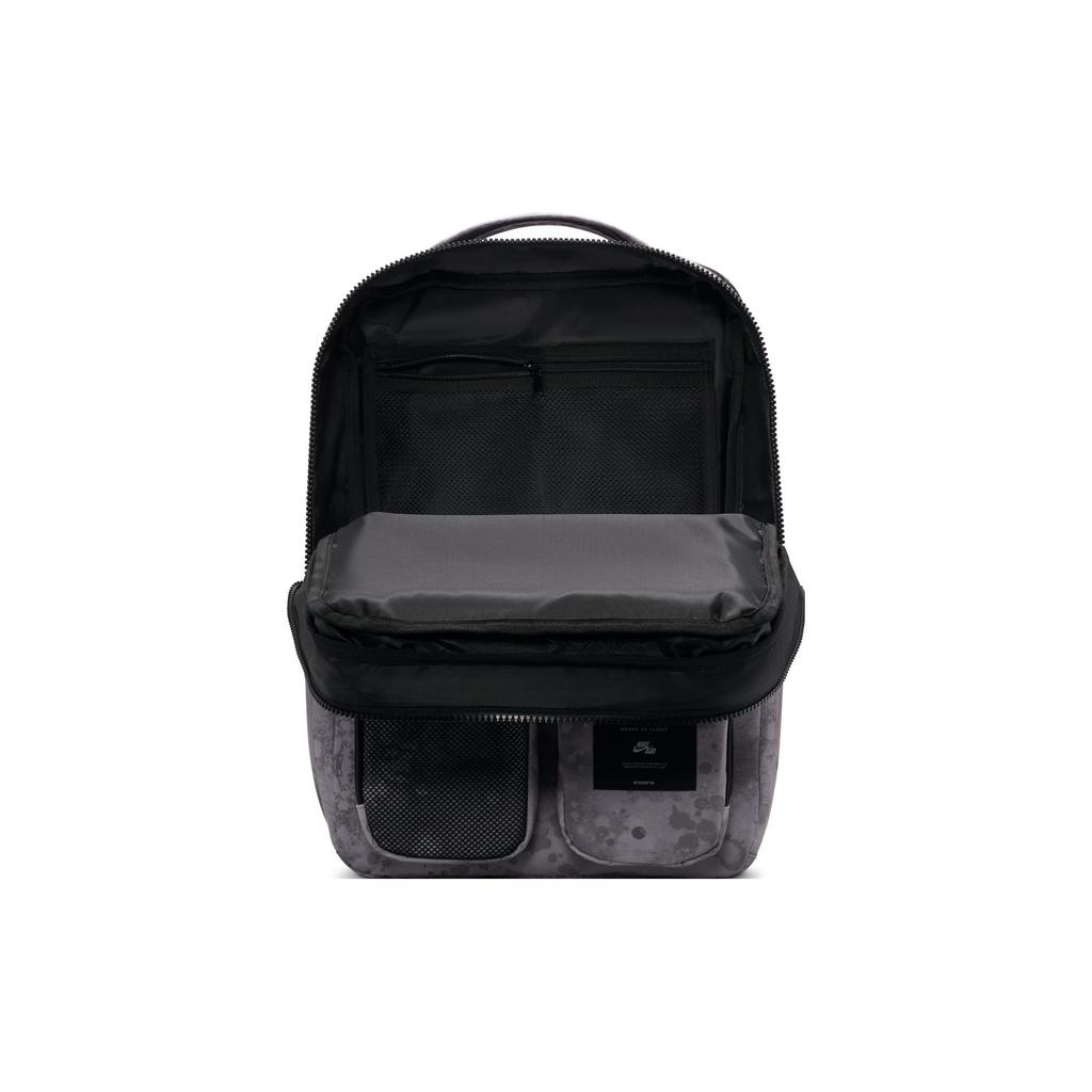 Jordan Storage Mesh Layer Comfortable Durable Polyester Backpack Men Backpack Medium-Gray Black FV2566-062