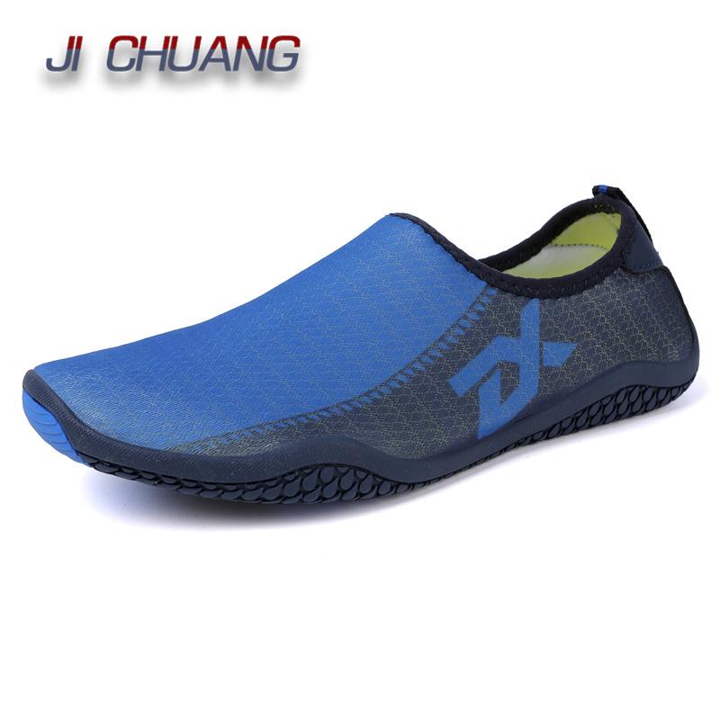 Hot Sell Wide Toe Box Men Upstream Shoes Skidproof Beach Sandals River Sea Minimalist Aqua Shoes for Men Swimming Water Shoes
