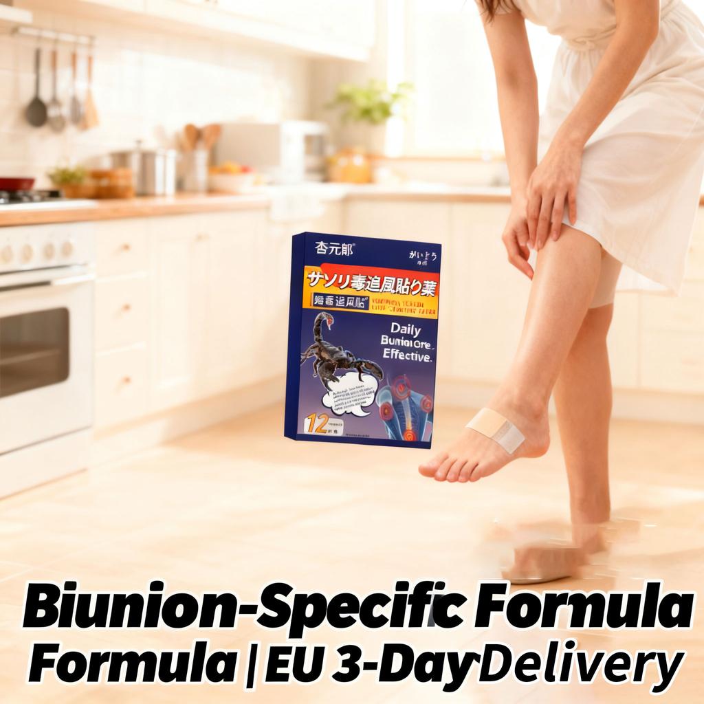 Natürliches Hallux Valgus Pflaster - Sanfte, nicht reizende Fußballenpflege