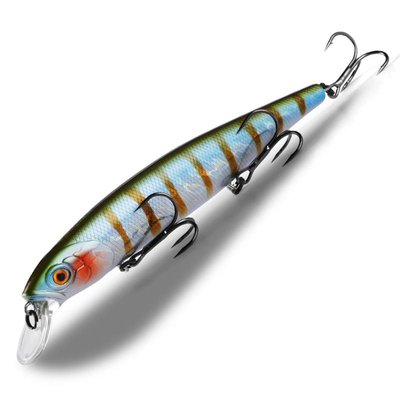 Bearking 128mm 23g New Hot Model Professional Quality Fishing Lures Hard Bait Dive 1.5m Quality Wobblers Minnow