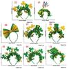 Festival Shamrock Striped Headband for Patrick's Day Ideal for Parties Decorations and Favors Headbands