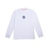 Li Ning Sports Casual Fashion Versatile Round Neck Long Sleeve T-Shirt Men Tops White YTLU039-2