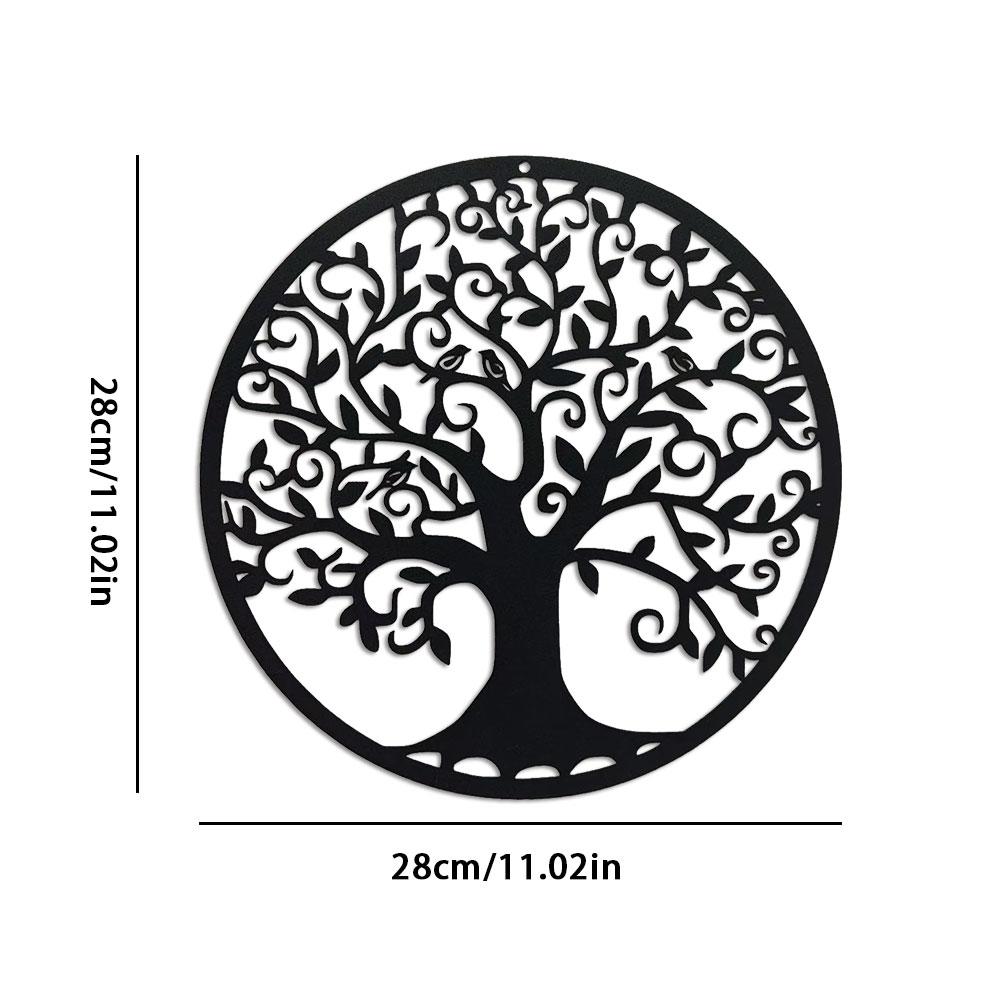 DDPNKL Tree of Life Wall Art Metal Tree Life Wall Decor Family Tree Wall Plaque 11 Inches Tree of Life Wall Hanging