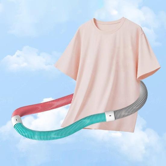 Weighted Soft Spring Hoop Waist-Friendly Foldable Fitness Hoop Portable Home Gym Men Women Adults Body Waist Slimming Exercise Equipment