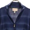 ARMANI JEANS Knit jacket M Navy Men's Used