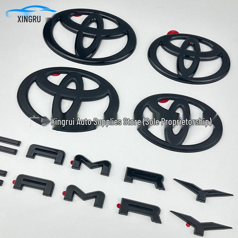 9. Generation Toyota Camry Schwarzes Krieger-Emblem-Aufkleber: Coole & Sportliche Personalisierung