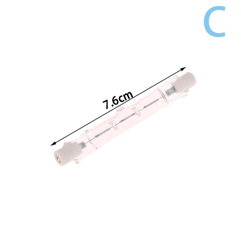 

Лампа 70-1000 Вт двухцокольная линейная R7S галогенная лампочка переменного тока 220-240 В бытовая декоративная R7S галогенная лампочка C-J78-150W