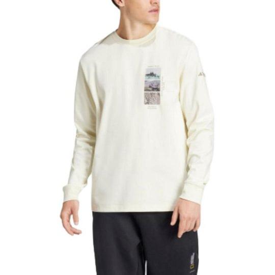 adidas Terrex National Geographic Kolaborace Tričko Unisex Bílá JI5922