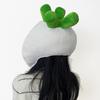 Playful Nutrition Month Hat Thick Pullover Cap Tomato Fruit and Vegetable Hat  Kids Adults