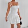 2025 Summer Hot-selling New European and American Style Sexy Slim-fitting Suspender Tube Top Fashion Short Dress