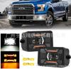 2015-16 Ford Raptor F150 LED Fog Lights - Square, US Model