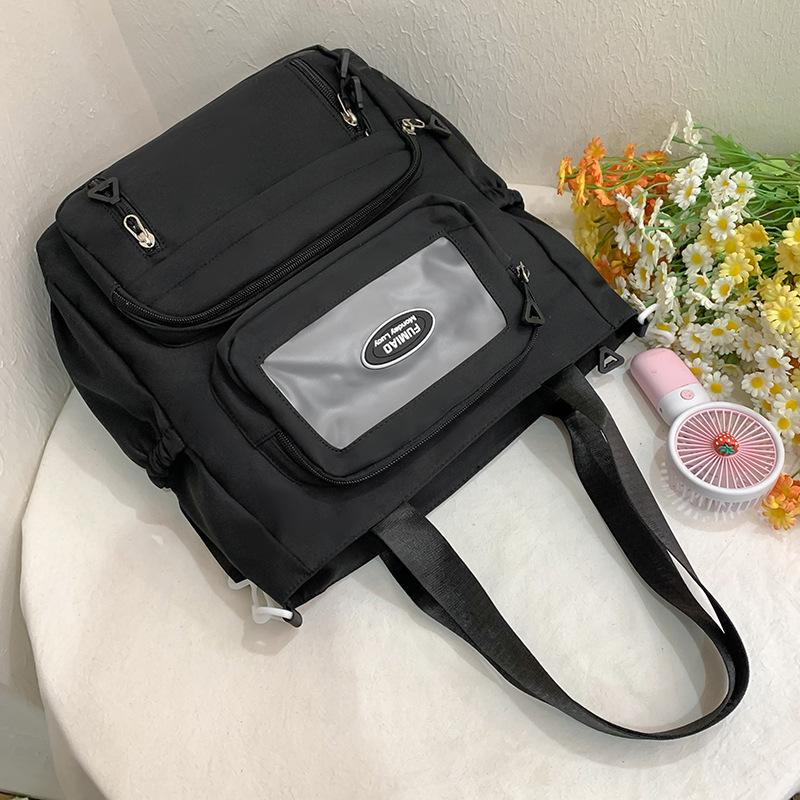 Tutorial Bag Tutorial Bag Carrying Book Bag Girls and Children Primary School Students Letter Pain Bag