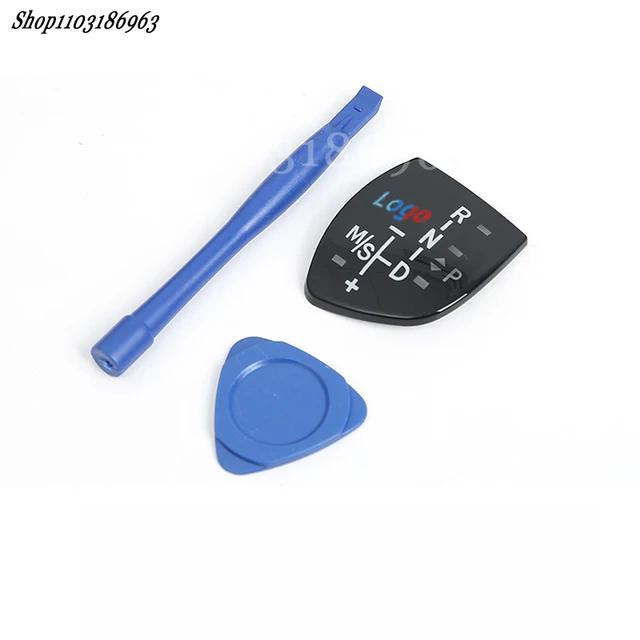 

ABS Gear Shift Knob Lever Panel Replacement Cover Sticker For BMW 1 2 3 4 5 series F01 F10 F30 F34 F36 E70 E71 G01 G30 A with m logo