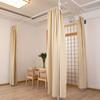 IMIEE Tension Type Room Divider Curtain Pole Room Divider Room Divider Tension Rod Corner Straight Line Maximum 620cm Partition Curtain Rail Curtain