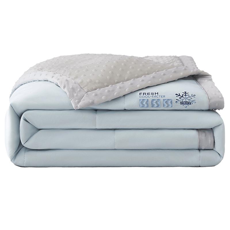 Yalu All-Season Antibacterial Cooling Quilt 180cm*220cm небесно-голубой
