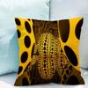 Yayoi Kusama Pumpkin Pillowcase for Living Room Double-sided Printing Cushion Cover 40x40cm Throw Pillow Covers Decorative Sofa