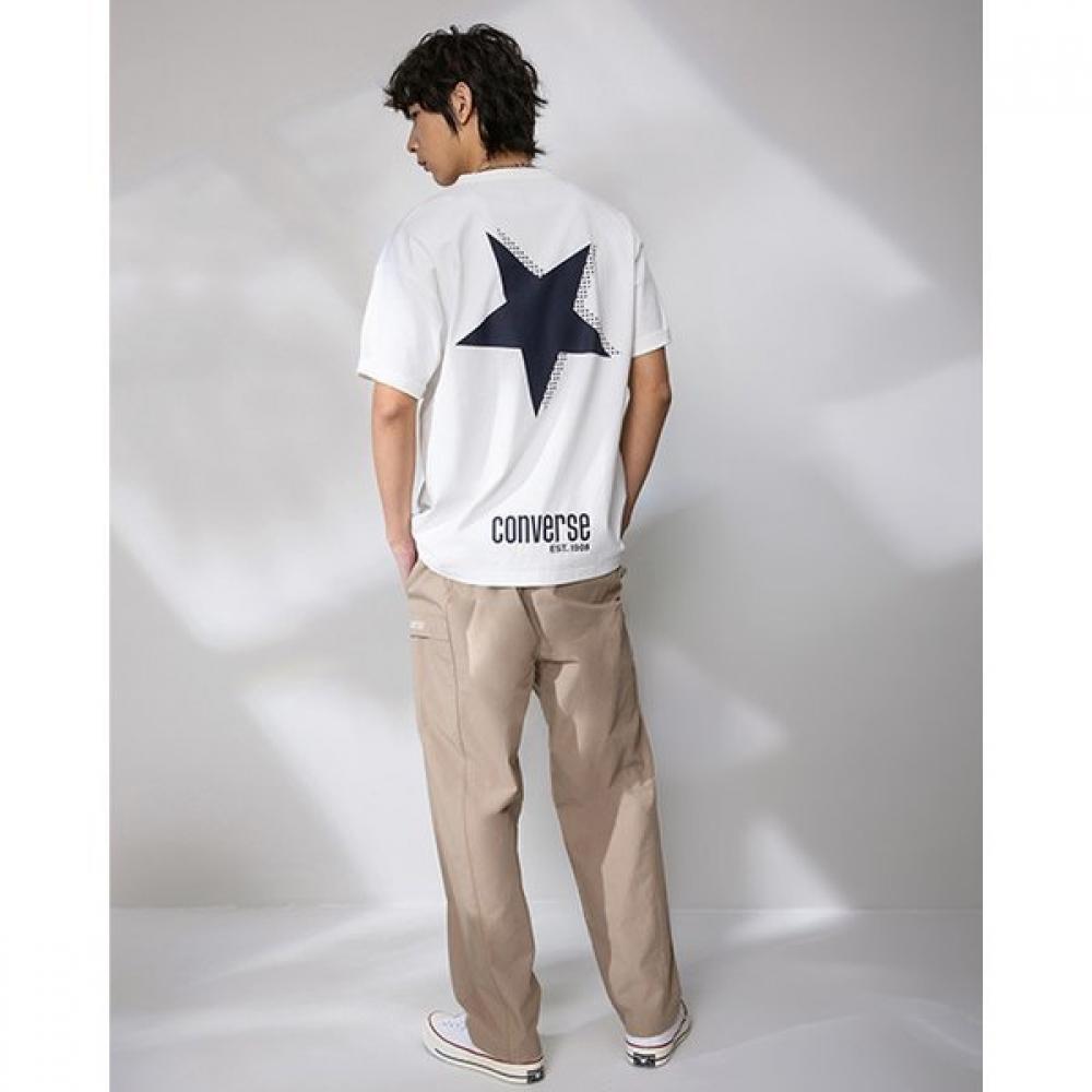 

Converse VinTage WhiTe ShorT Sleeve T shirT Mcj785 W70 90
