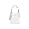 Town 21 Monogram Logo Bucket Bag Women Handbags White 2312-IMRFF
