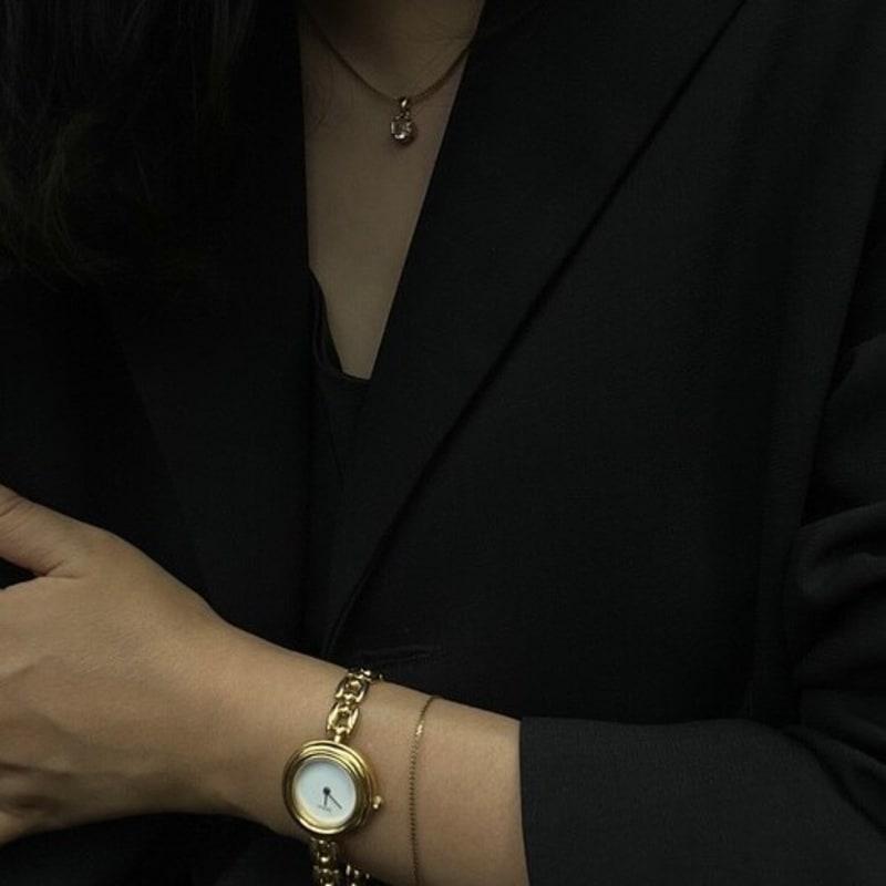 THE BORING Fine Snake Gold Bracelet