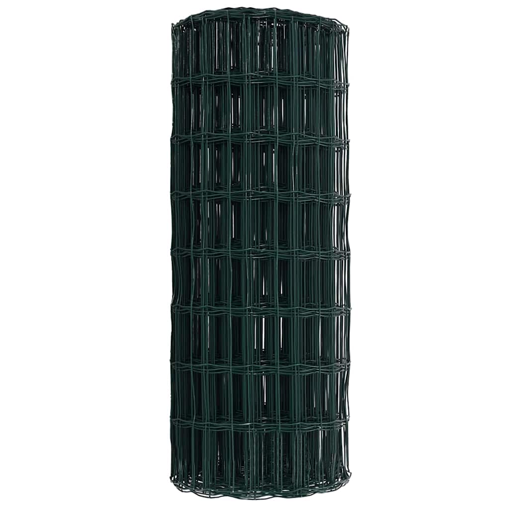 Euro Fence Green 0.6 x 10 m PVC Coated Iron