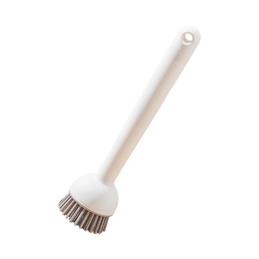 Innovative Handle Scrub Brush with Built In Liquid Storage for Efficient Dishwashing and Pot Cleaning