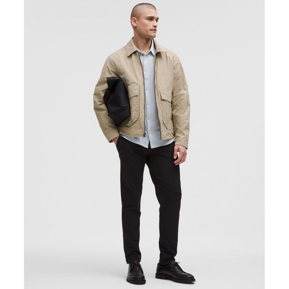 Lululemon New Venture Long Sleeve Shirt  Updated Slim Fit Starch Blue