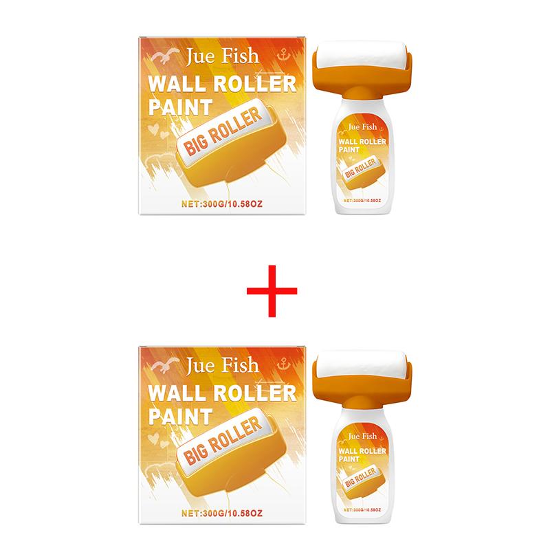 Touch Up Paint Roller Wall Repair Roller Paint Small Wall Patching Brush Wall Repair Brush for Kitchen Bedroom Living Room 300g
